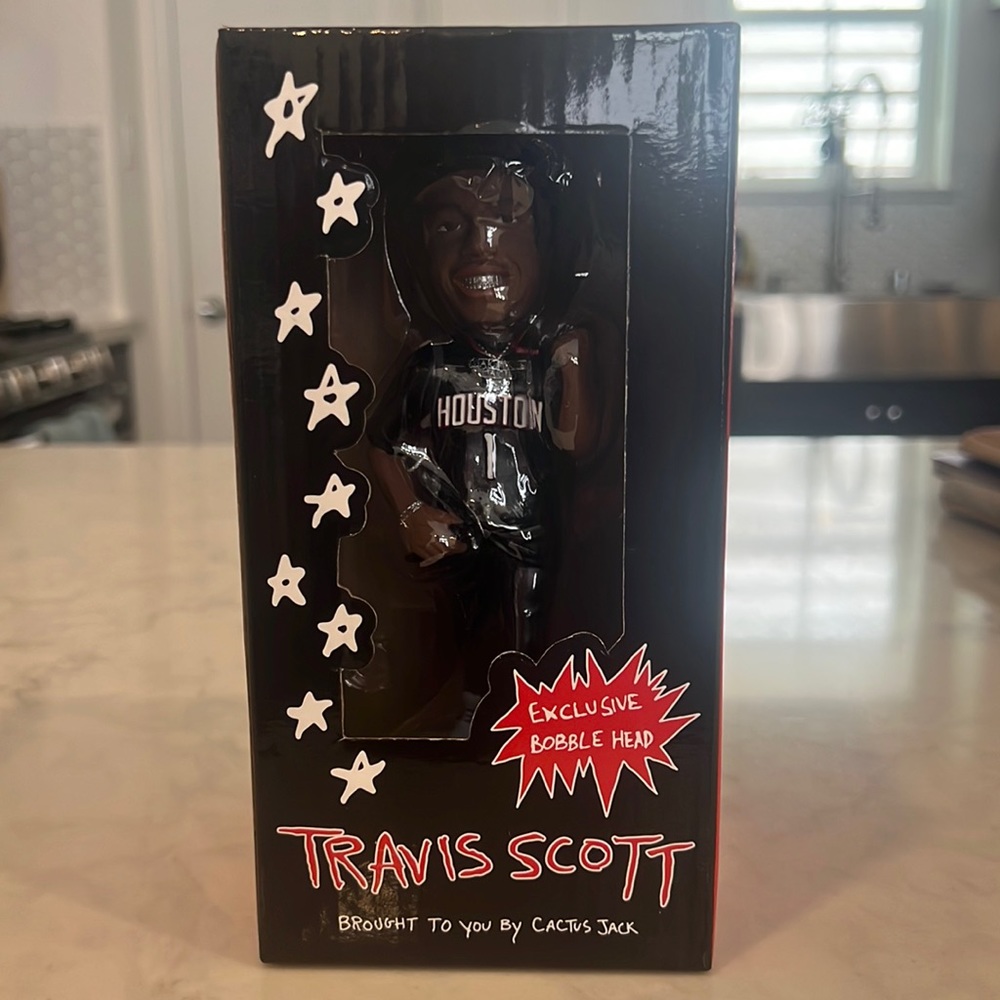 Limited Edition Travis Scoot Rockets Bobble Head (2020)